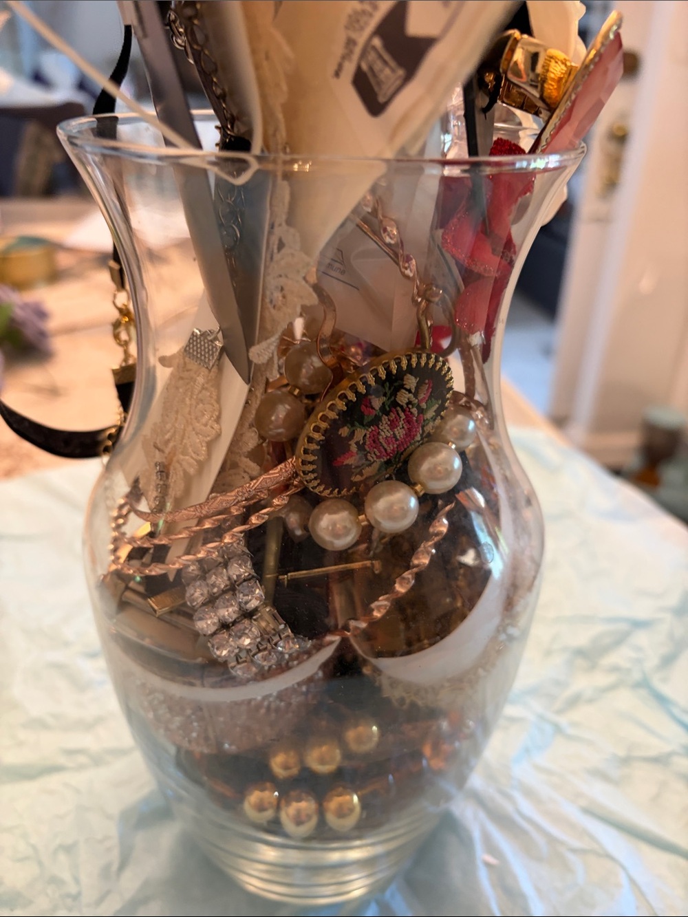 jewelry vase